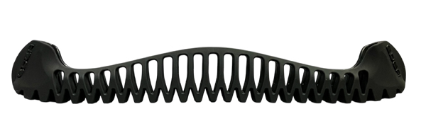 Plastový chránič E-GUARD "EDEA" - čierny Elegant Black, veľ. M