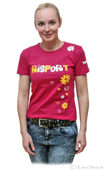 Tričko krátky rukáv RISPORT (ružové) v. M - Kliknutím na obrázok zatvorte -